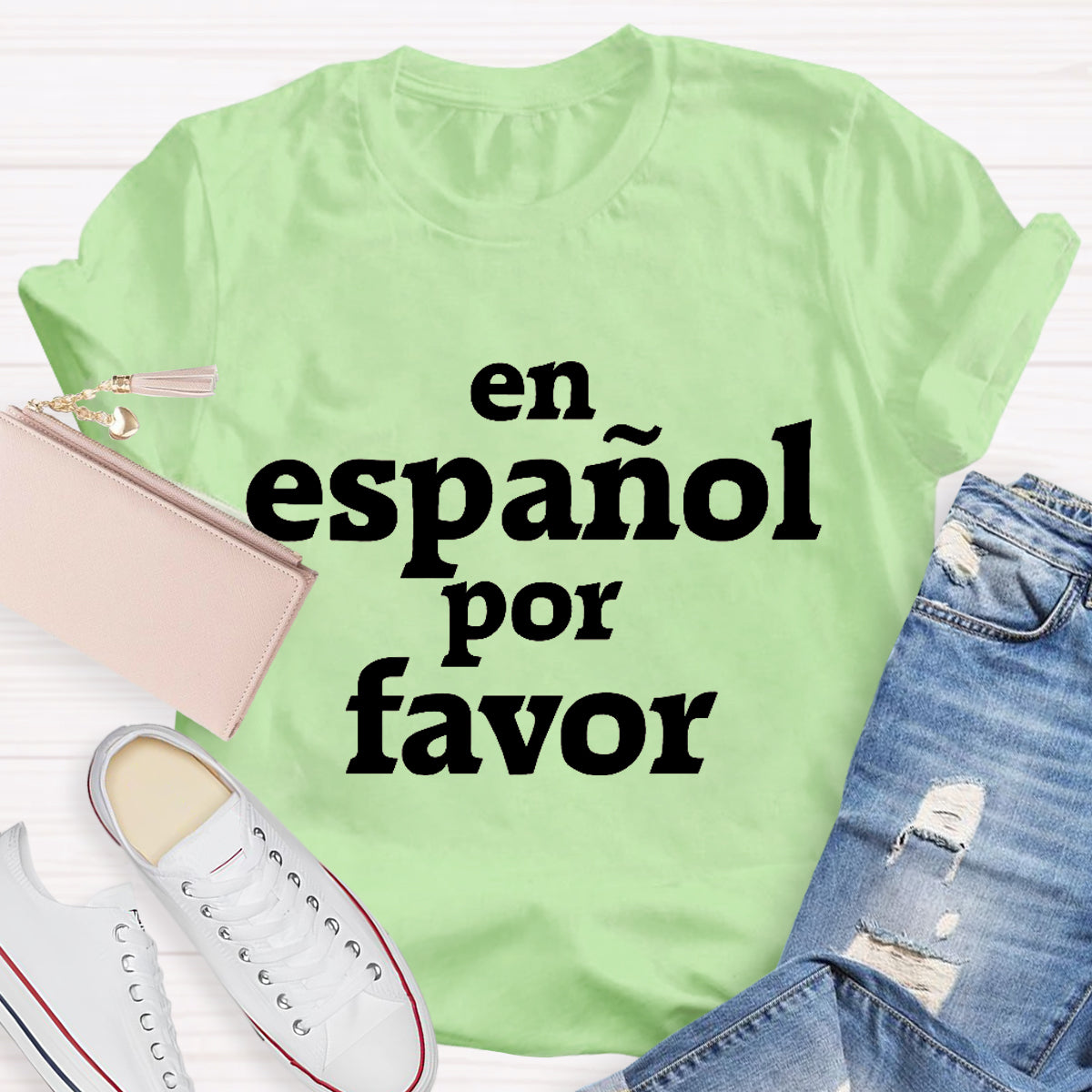 En Espanol Por Favor Spanish Teacher T-Shirt
