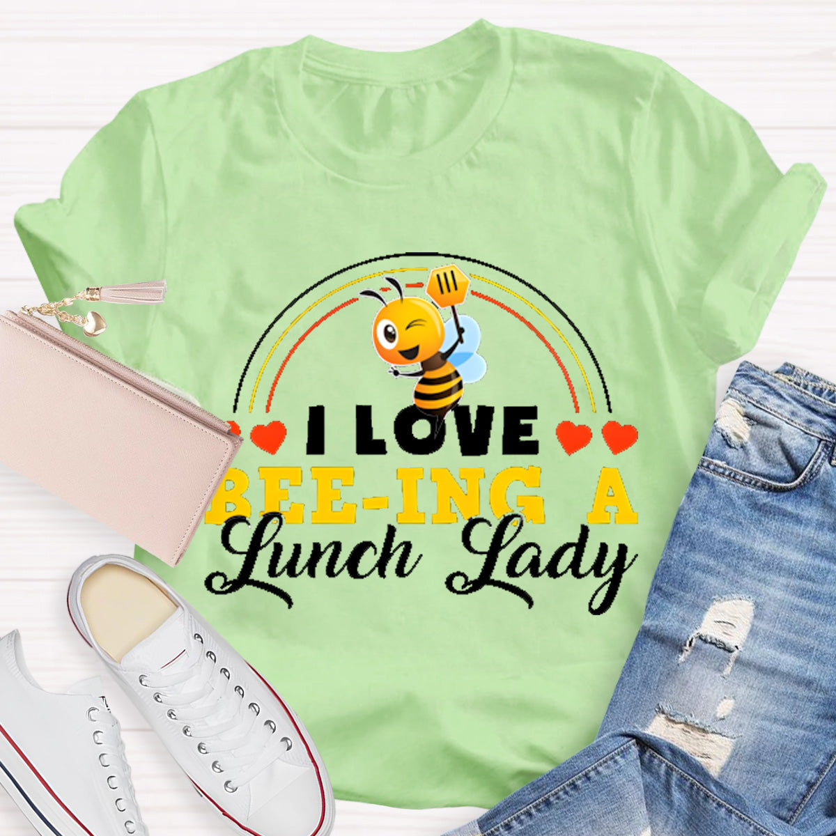 I Love Being A Lunch Lady T-Shirt