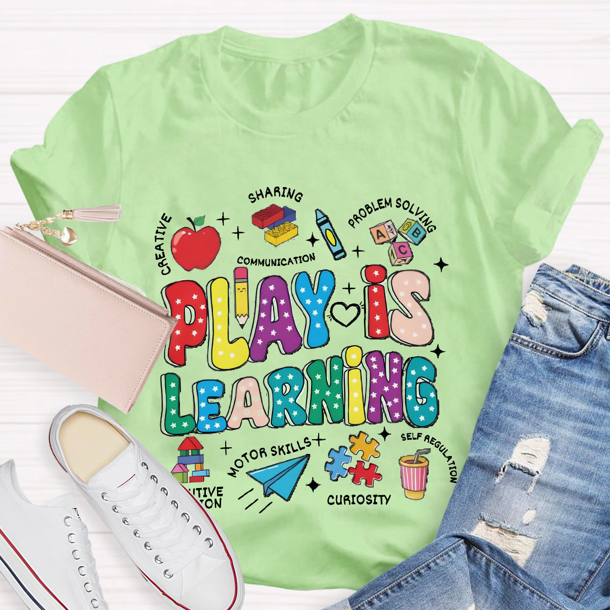 Play Is Learning Teacher T-Shirt