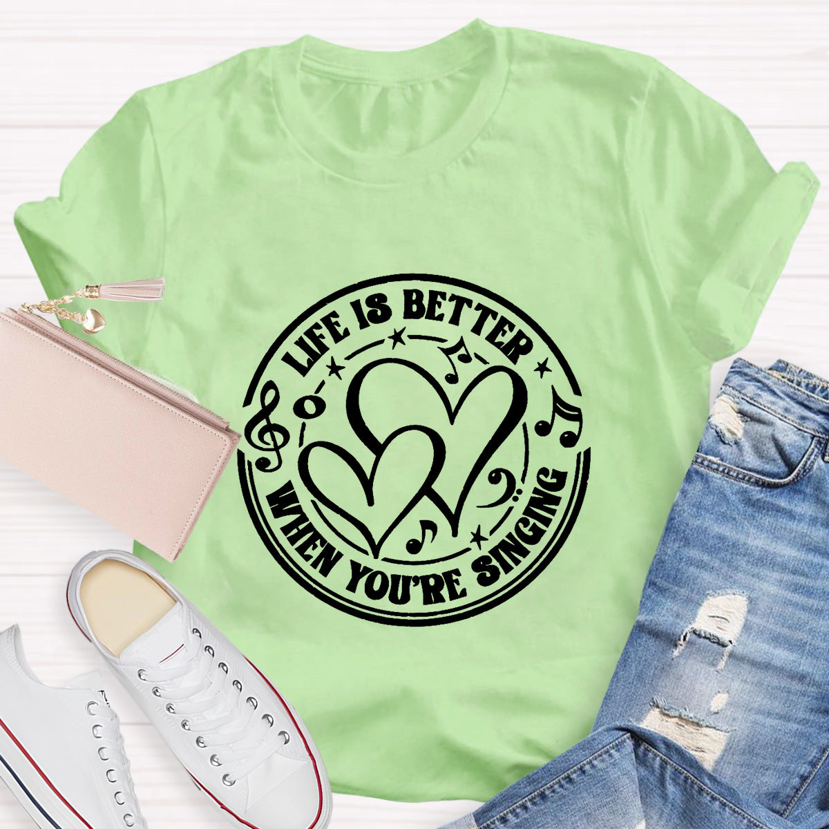 Life Is Better Teacher T-Shirt