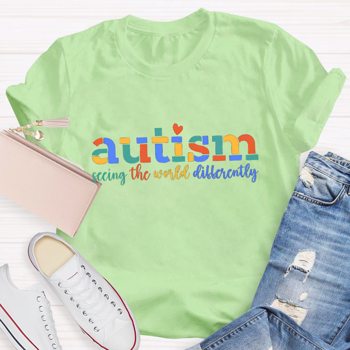 Autism Seeing The World Differently T-Shirt
