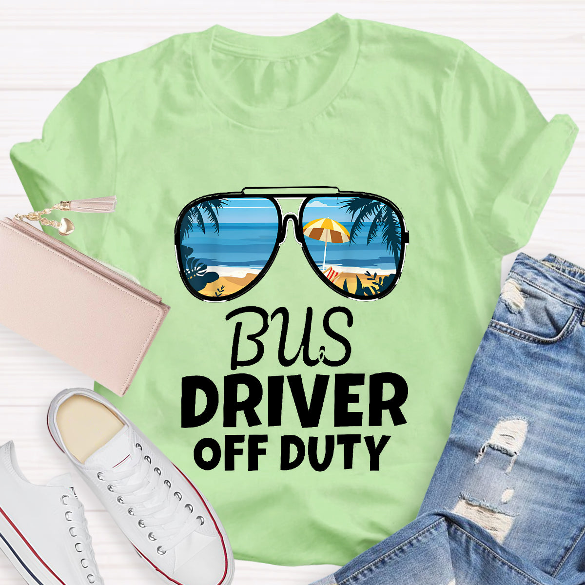School Bus Driver Off Duty T-Shirt