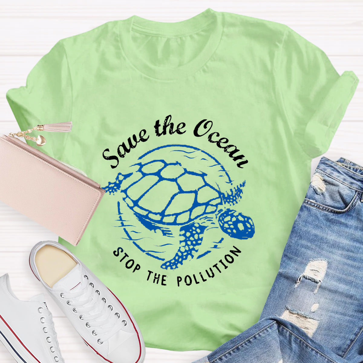 Save The Ocean Stop The Pollution T-Shirt