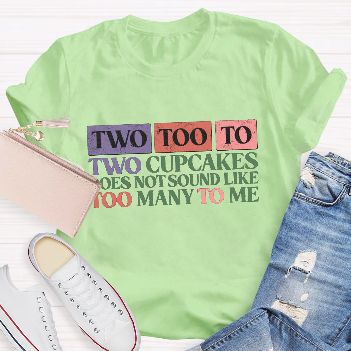 Two Too To Grammar English Teacher T-Shirt