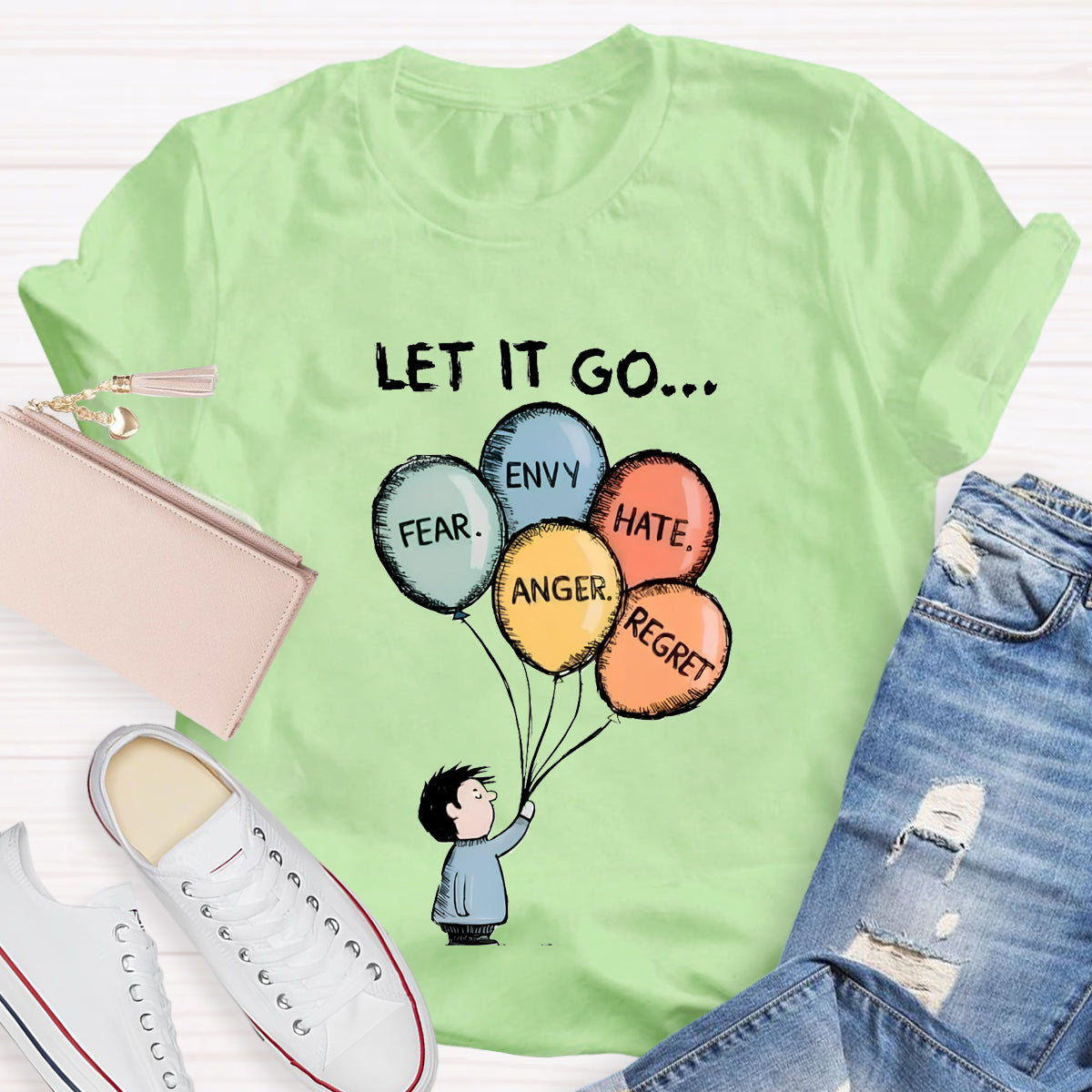 Let It Go Hate Angry T-Shirt