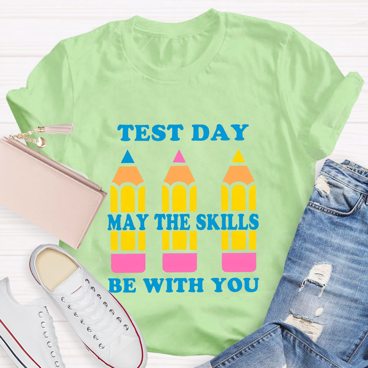 Test Day May The Skills Be With You T-Shirt