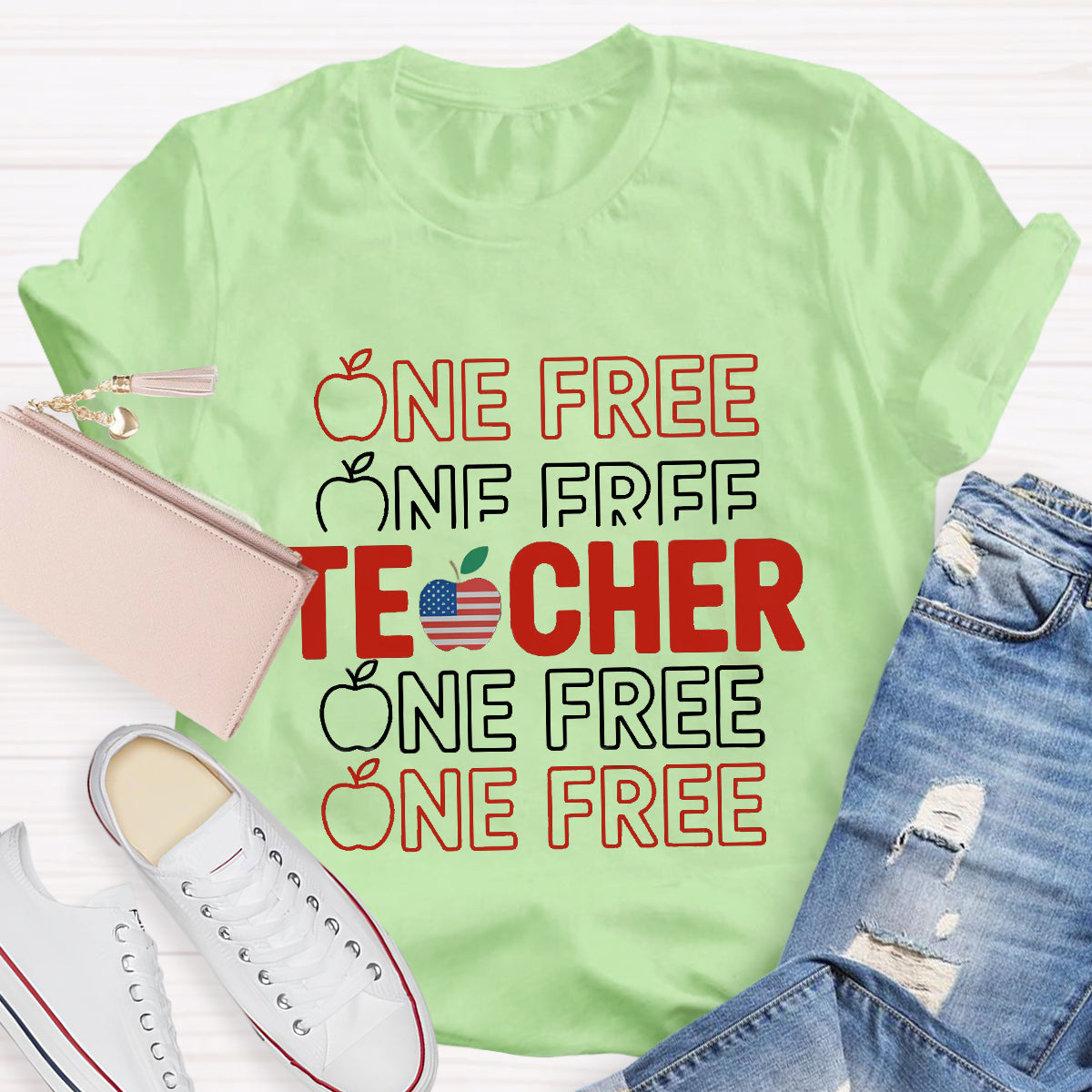 One Free Teacher T-Shirt