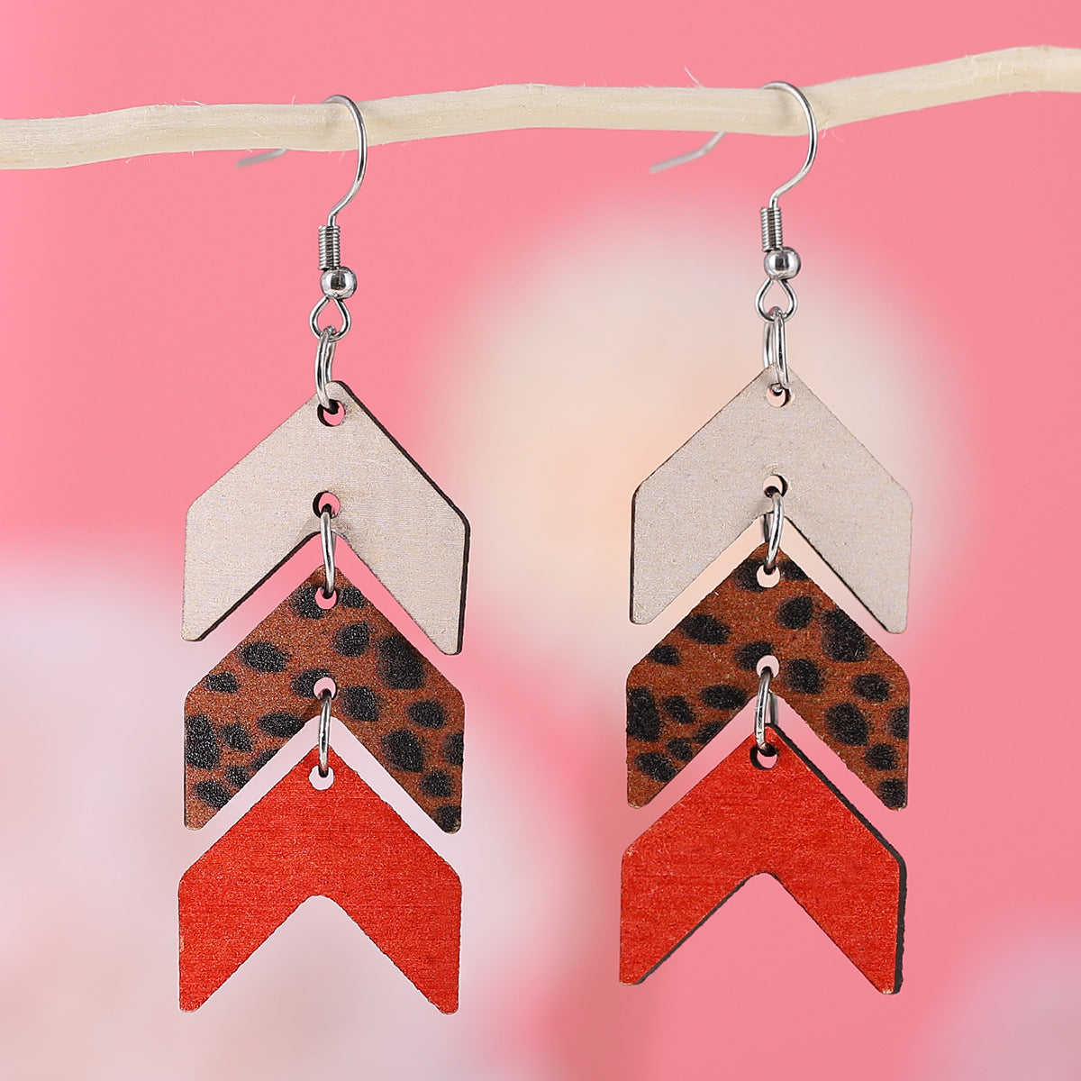 Heart-Shaped Lips High Heels Arrow Envelope Pendant