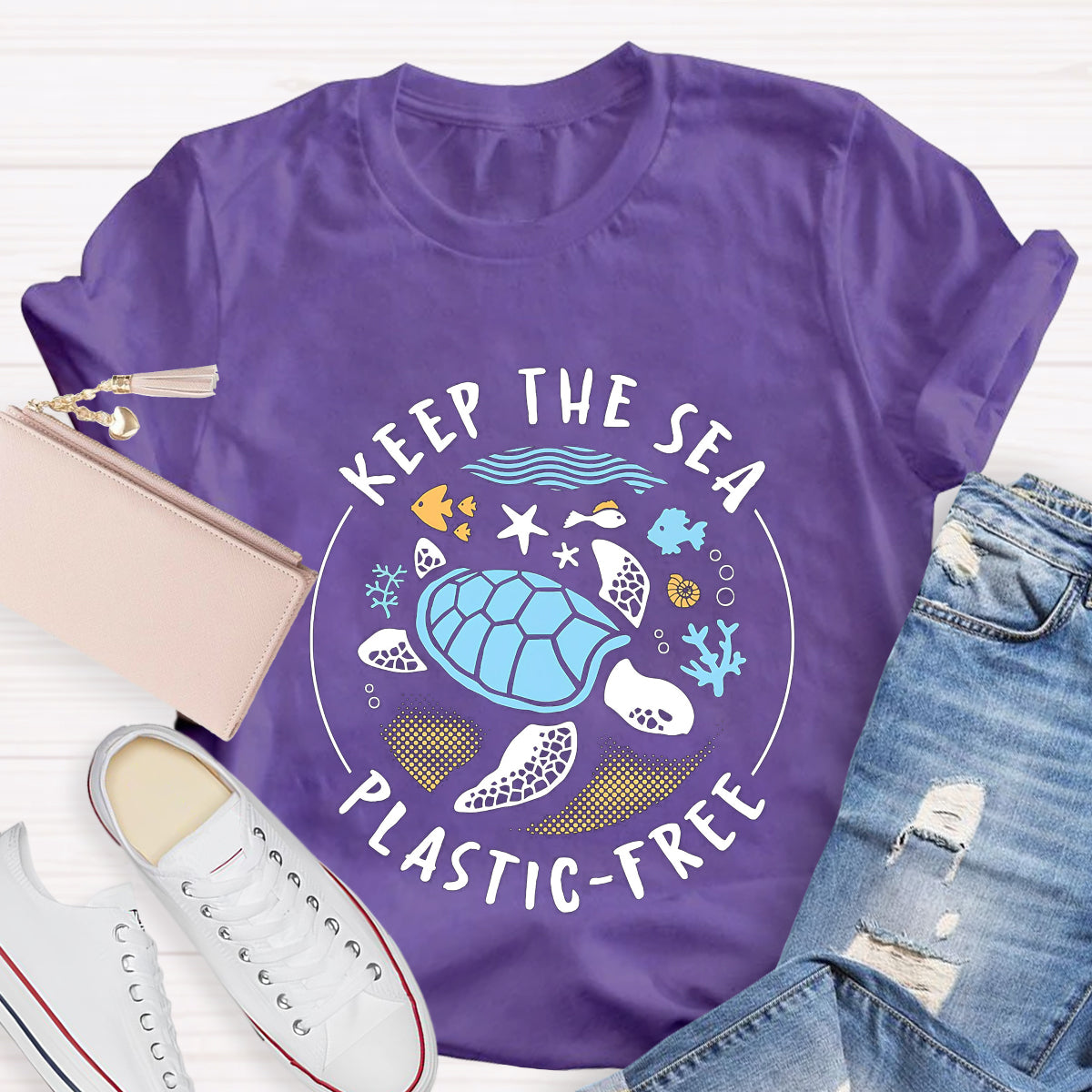 Keep The Sea Plastic Free T-Shirt