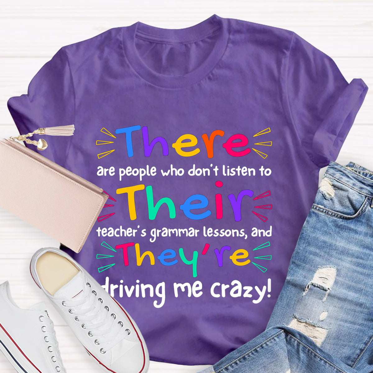 Grammar Lessons Teacher T-Shirt