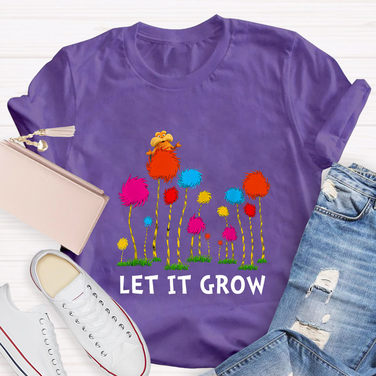 Let It Grow Teacher T-Shirt