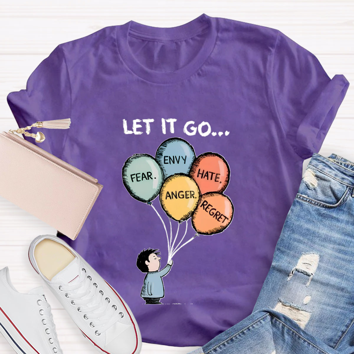 Let It Go Hate Angry T-Shirt