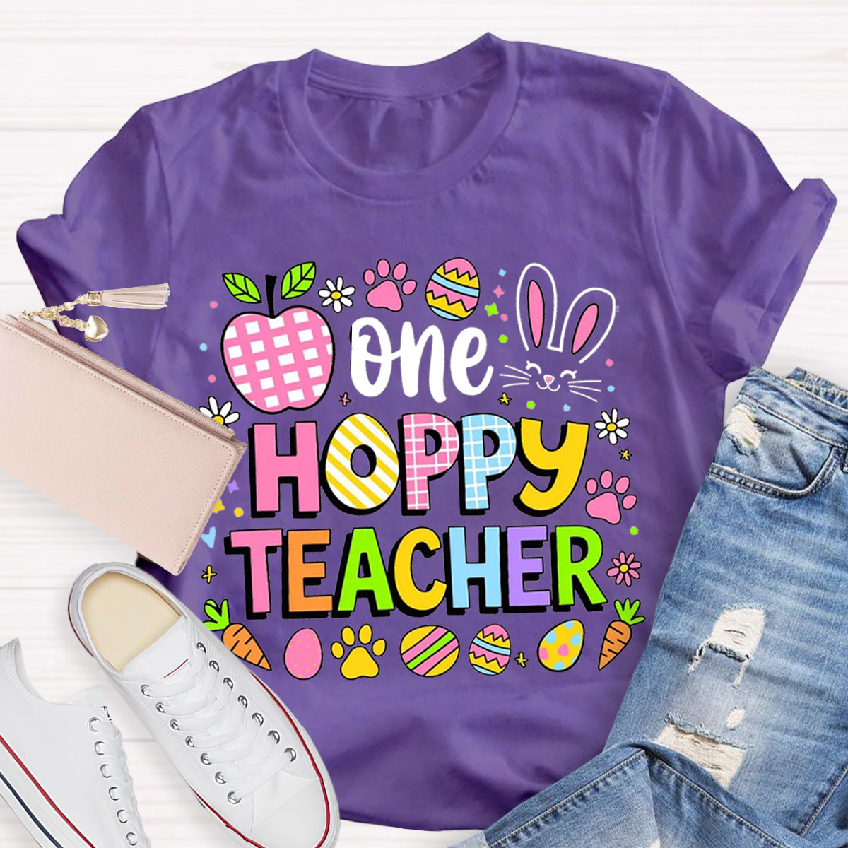 One Hoppy Teacher T-Shirt