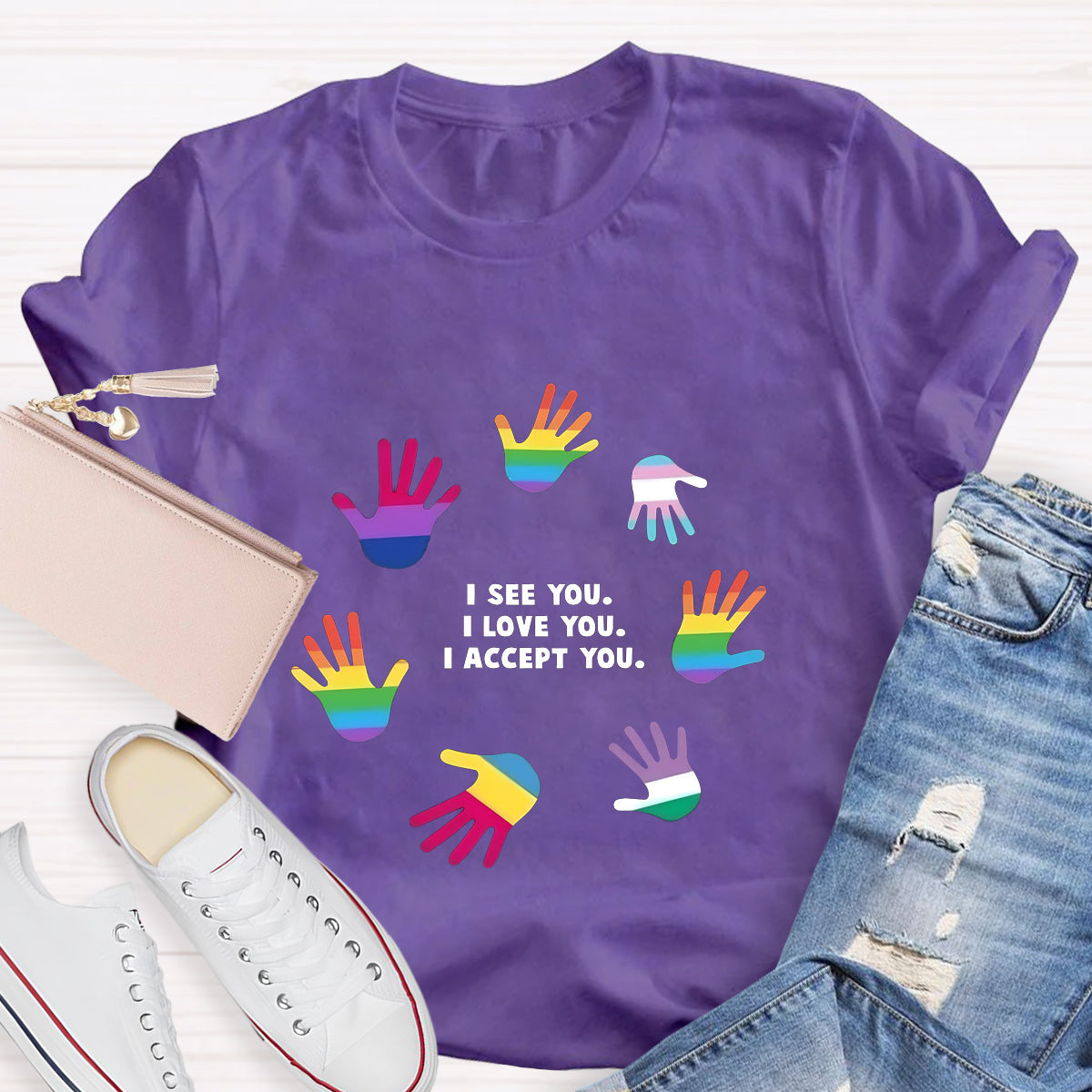 I See You I Love You Teacher T-Shirt