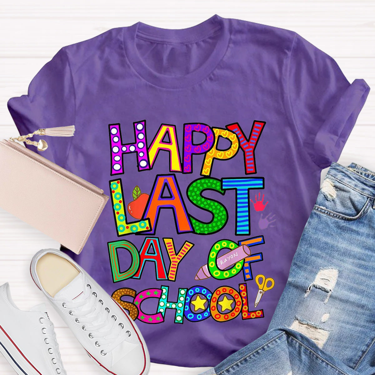 Happy Last Day Of School Teacher T-Shirt