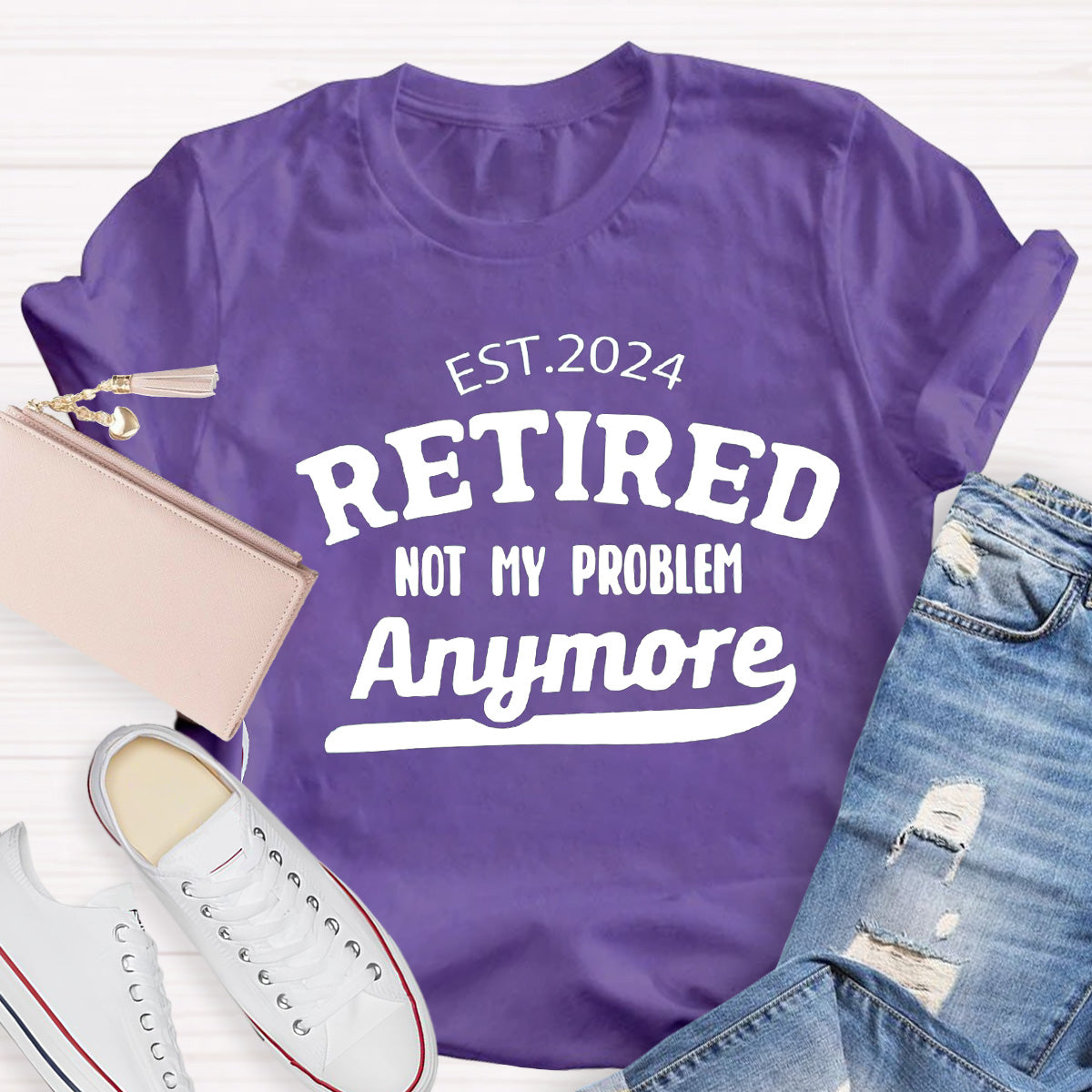 Personalize Year Not My Problem Teacher T-Shirt