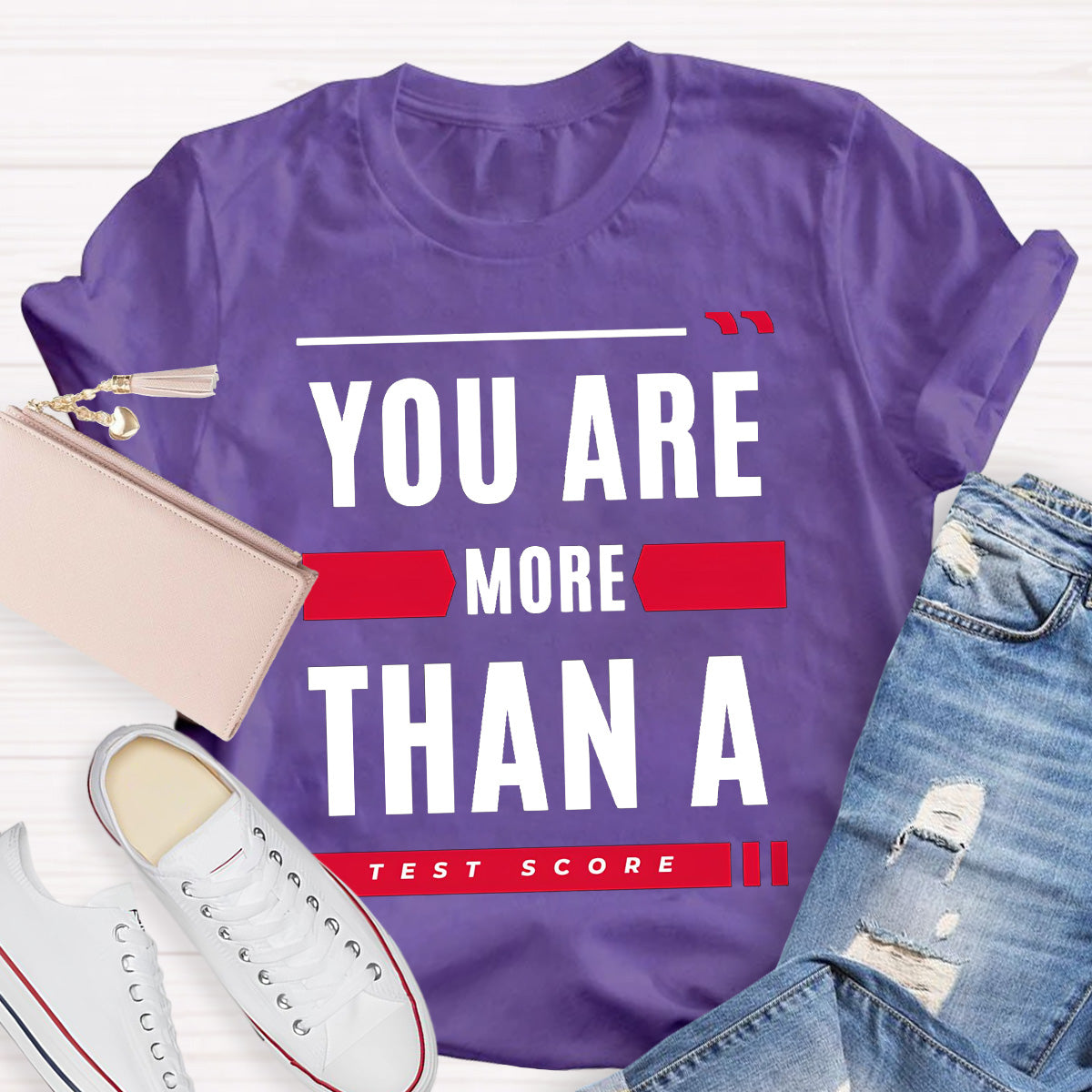 You Are More Than A Text Score Teacher T-Shirt
