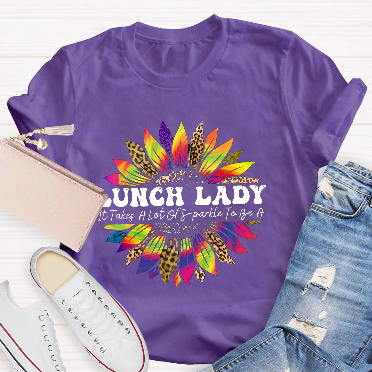 It Takes A Lot Of Sparkle To Be A Lunch Lady T-Shirt