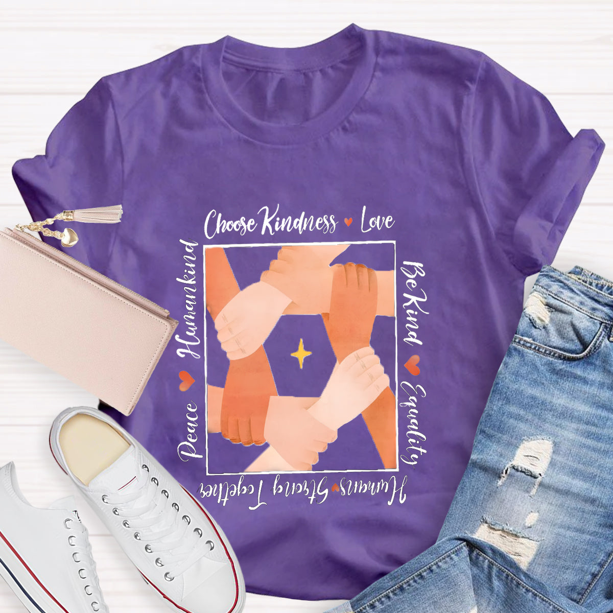 Choose Kindness Love Peace T-Shirt