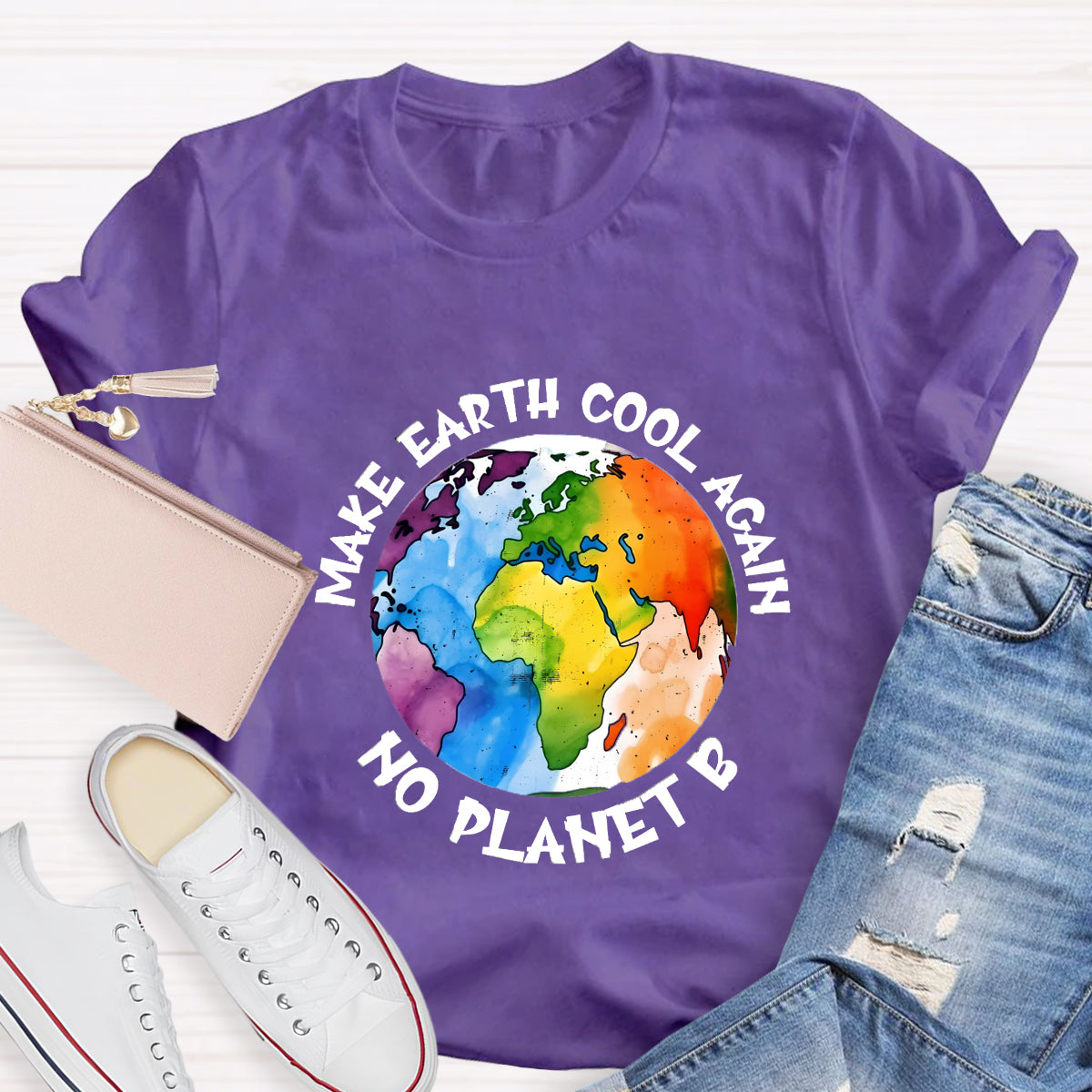 Make Earth Cool Again No Planet B T-Shirt