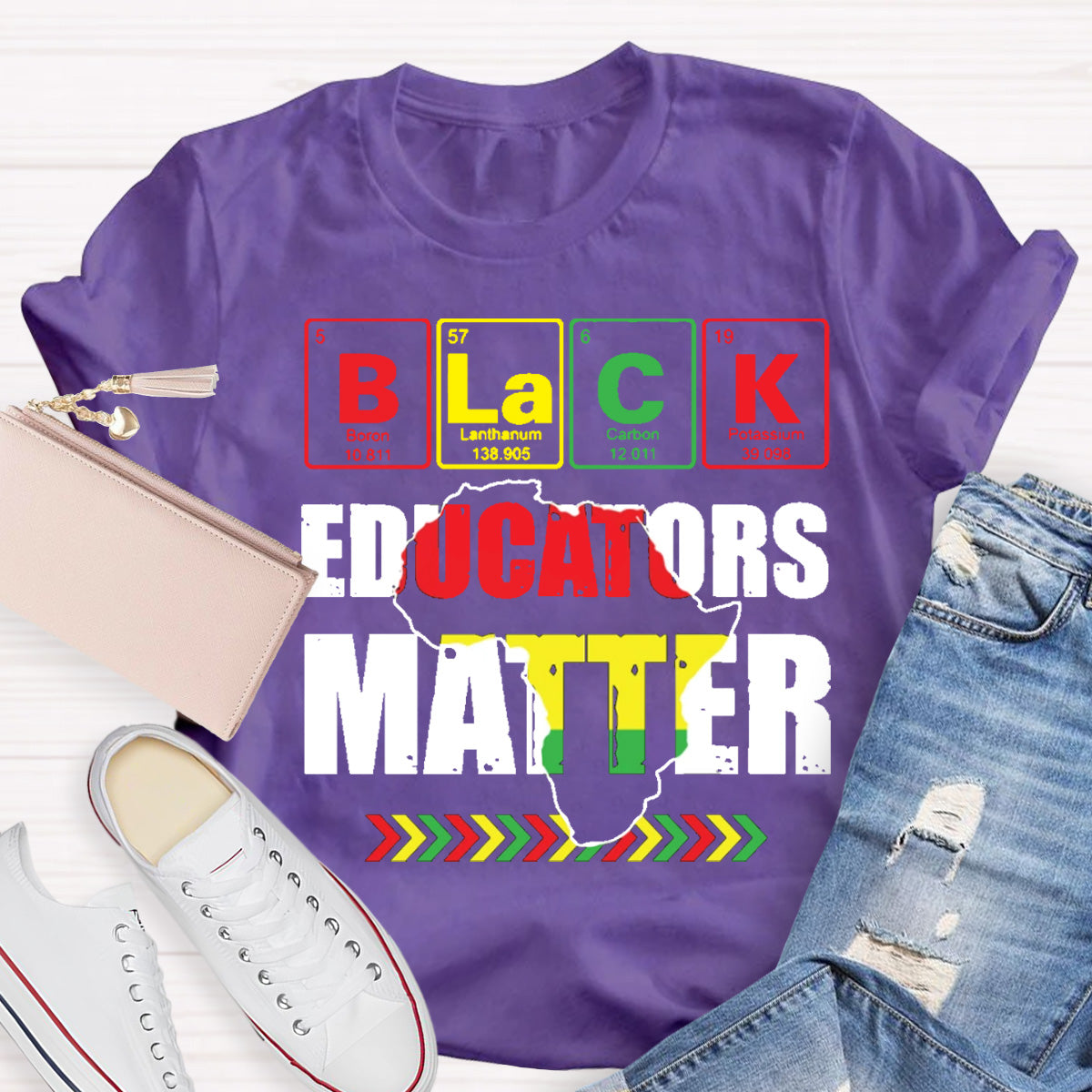 Black Educators Matter Teacher T-Shirt