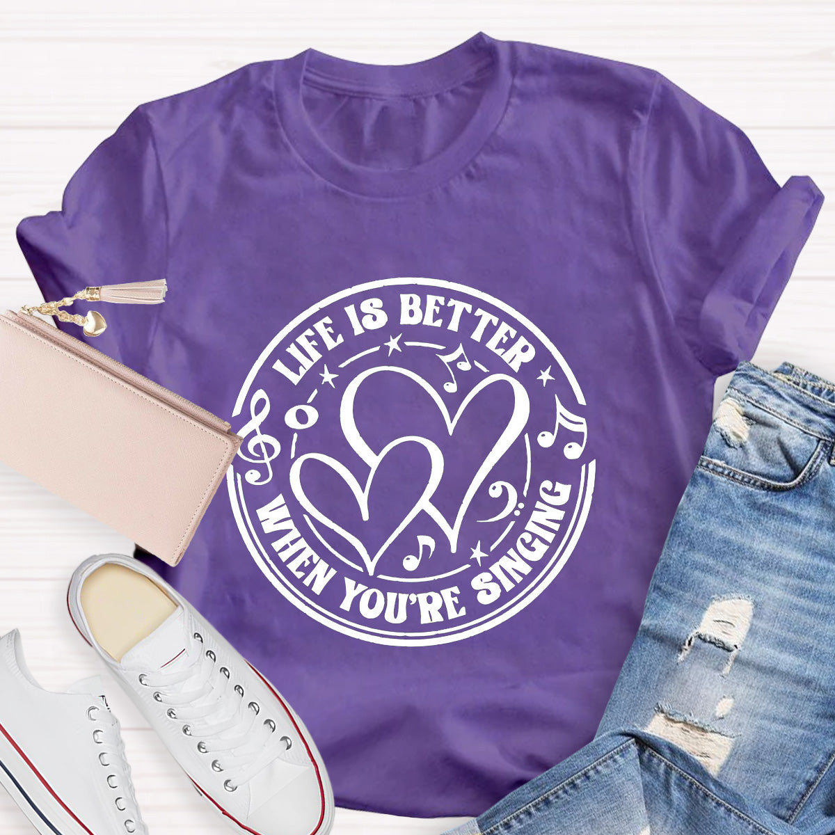 Life Is Better Teacher T-Shirt