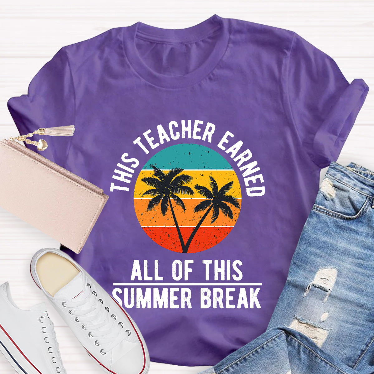 All Of This Summer Break Teacher T-Shirt