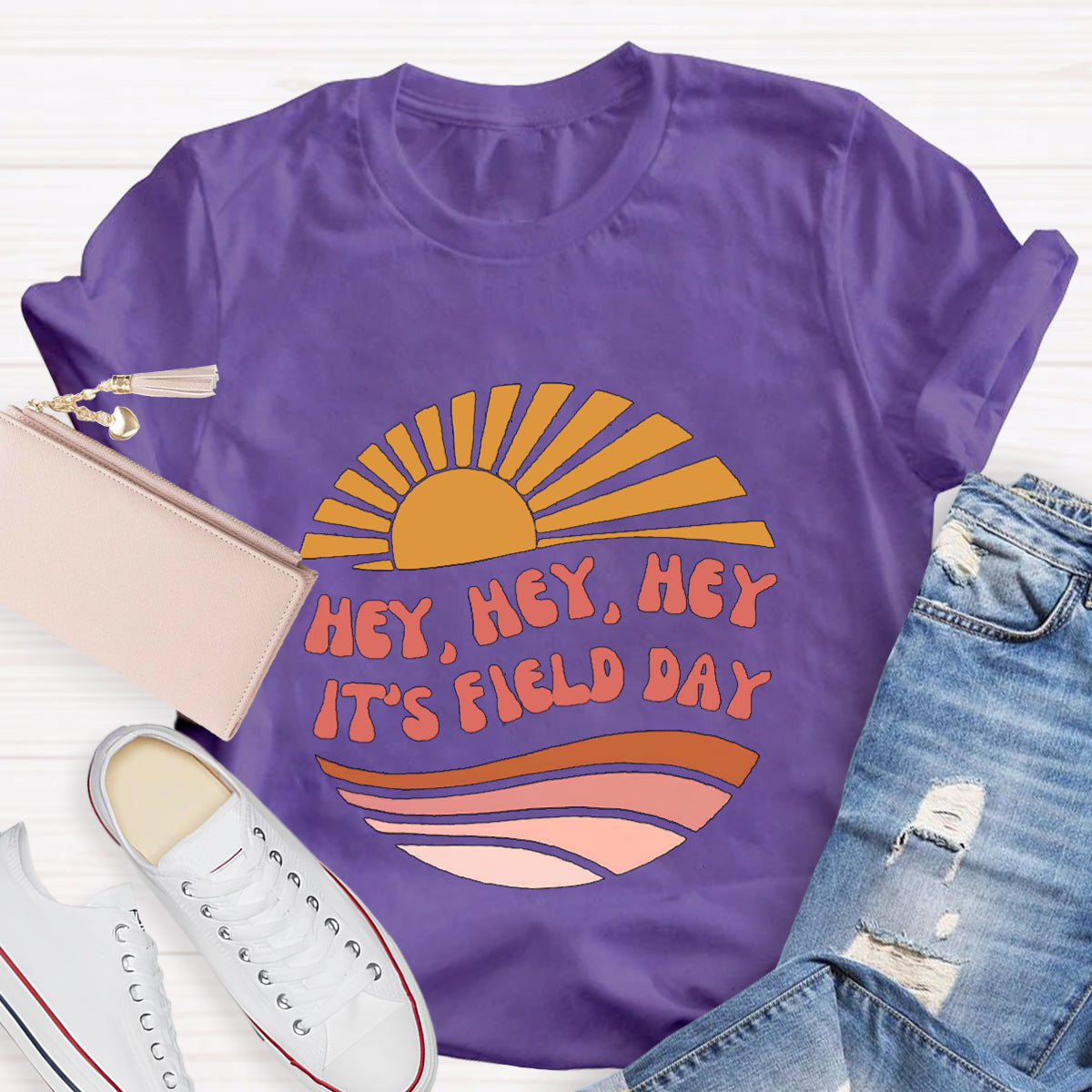Hey It's Field Day Teacher T-Shirt