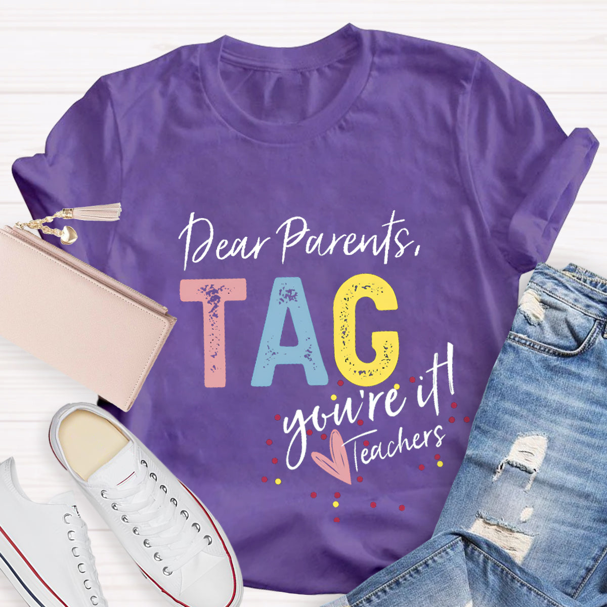 Dear Parents Tag T-Shirt