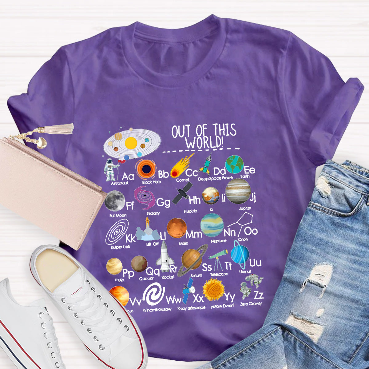 Out Off This World Teacher T-Shirt