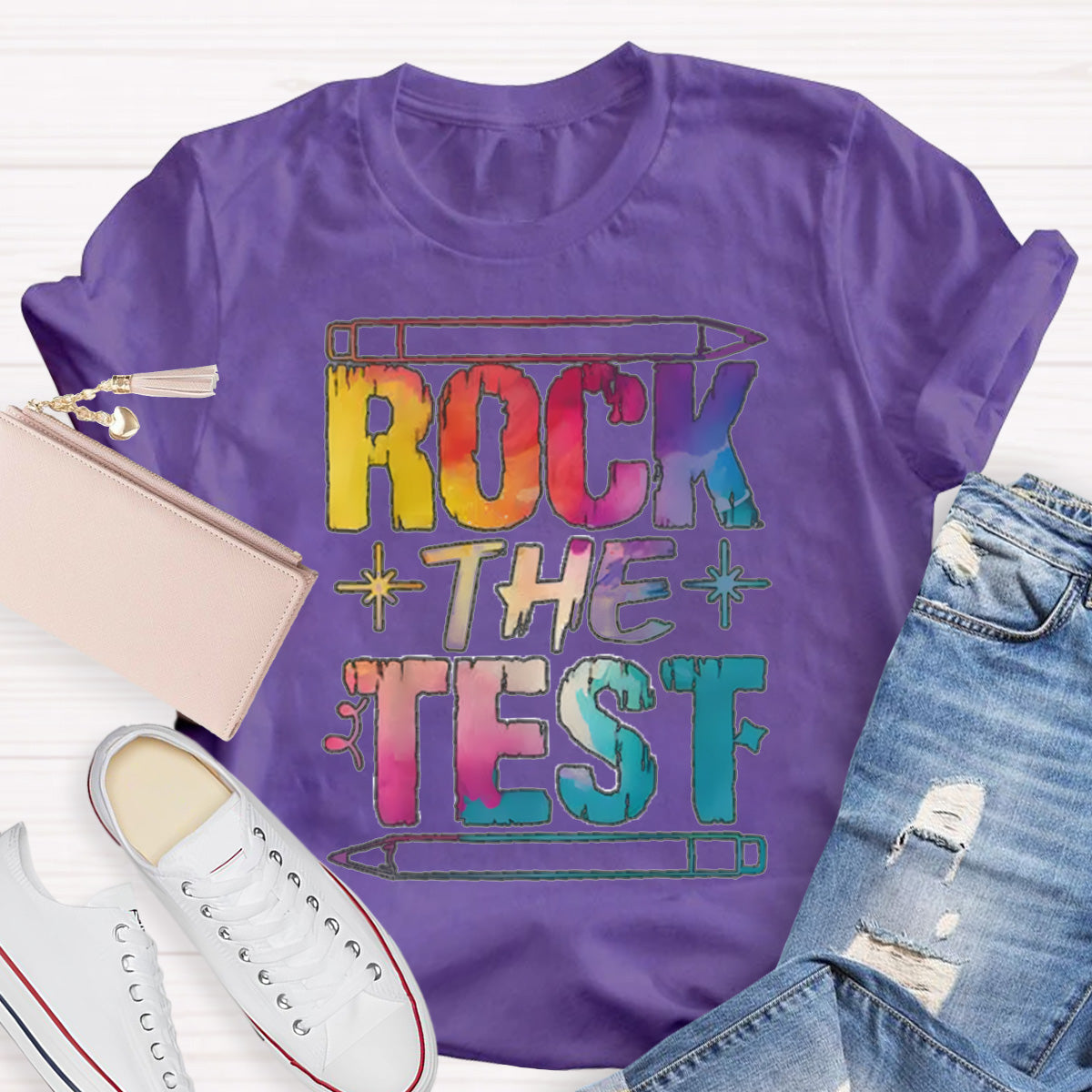 Rock The Text Teacher T-Shirt