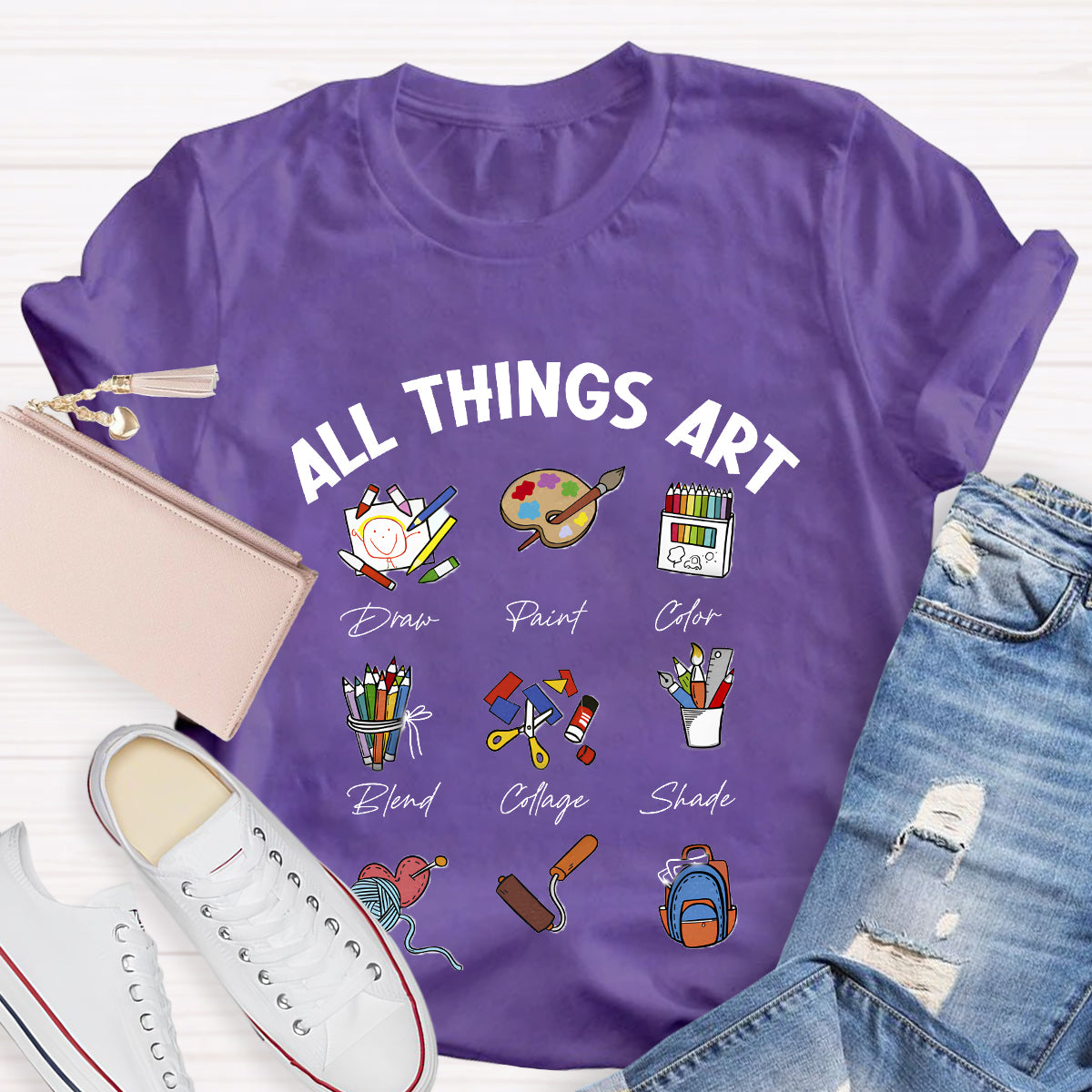 All Things Art Teacher T-Shirt