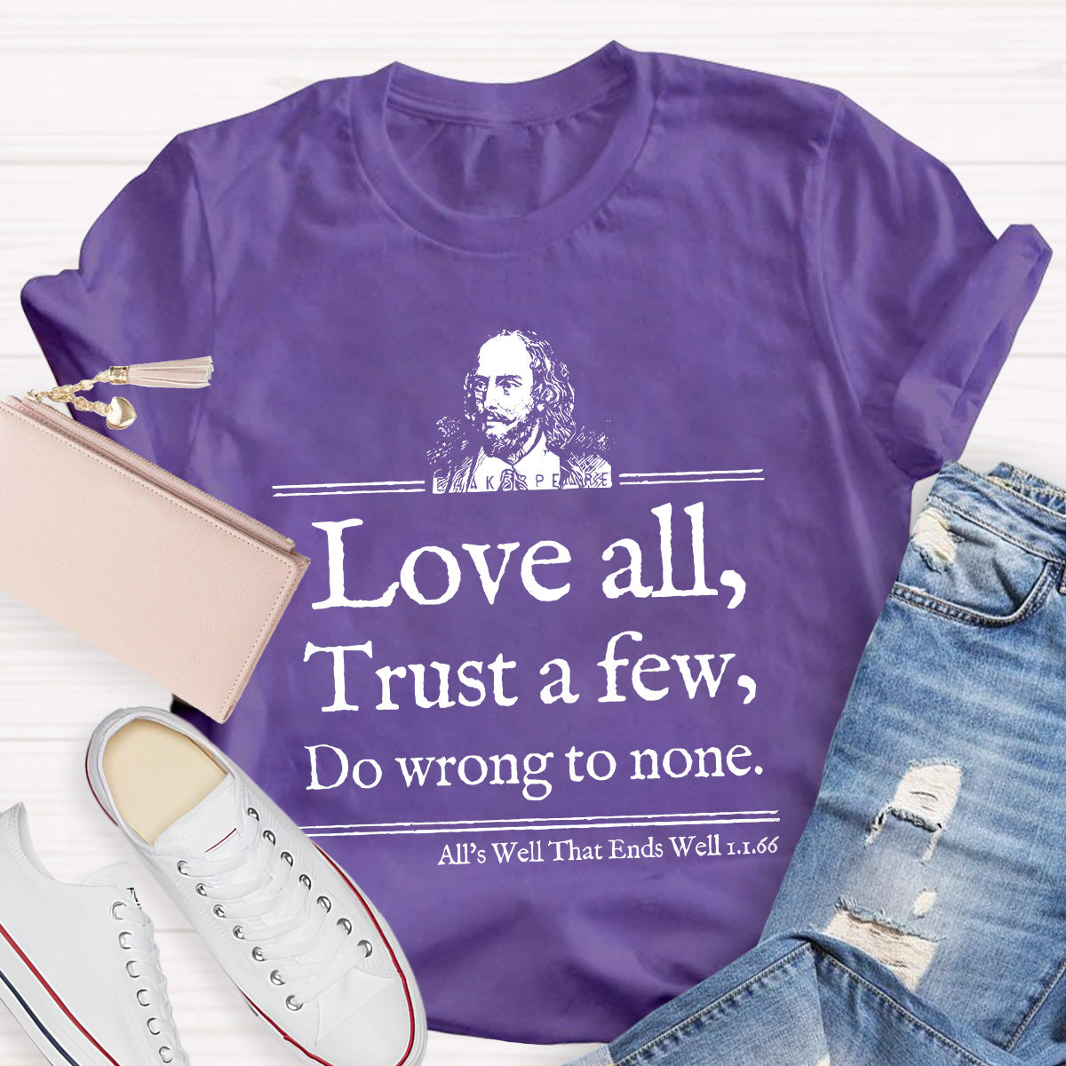 Love All Trust A few Teacher T-Shirt