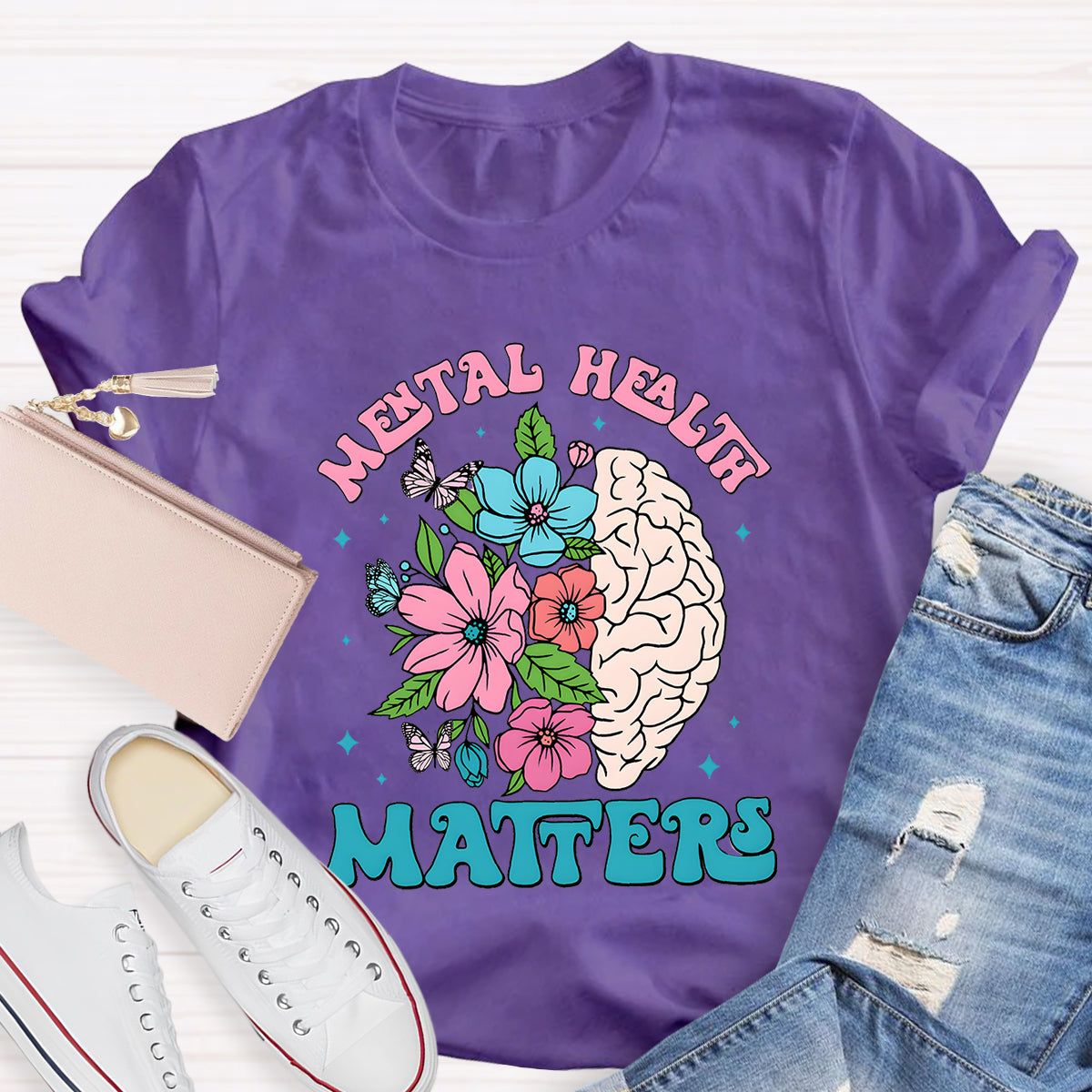 Mental Health Matters Teacher T-Shirt