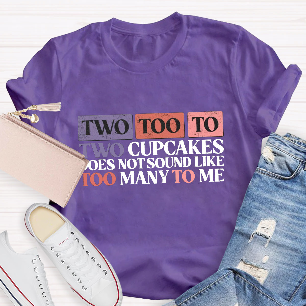 Two Too To Grammar English Teacher T-Shirt