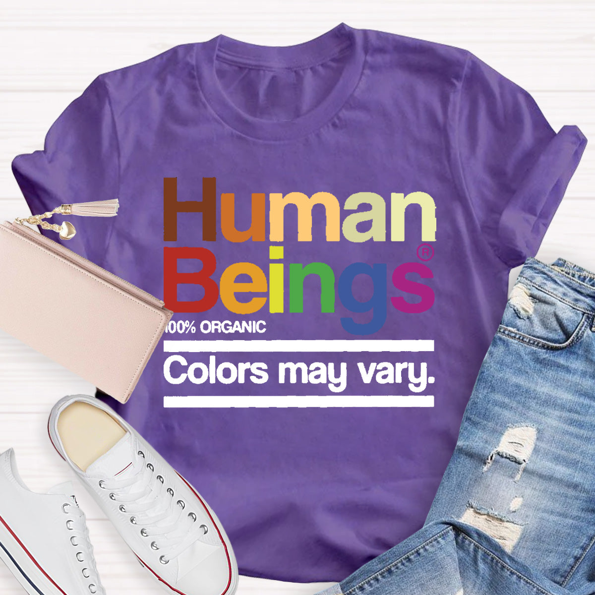 Human Beings Teacher T-Shirt