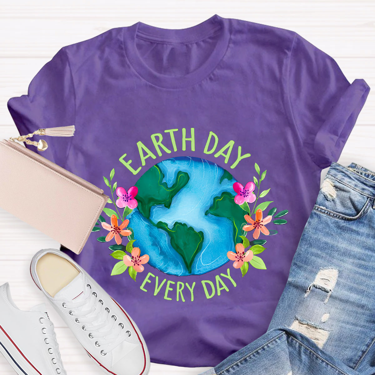 Earth Day Every Day Environmental T-Shirt