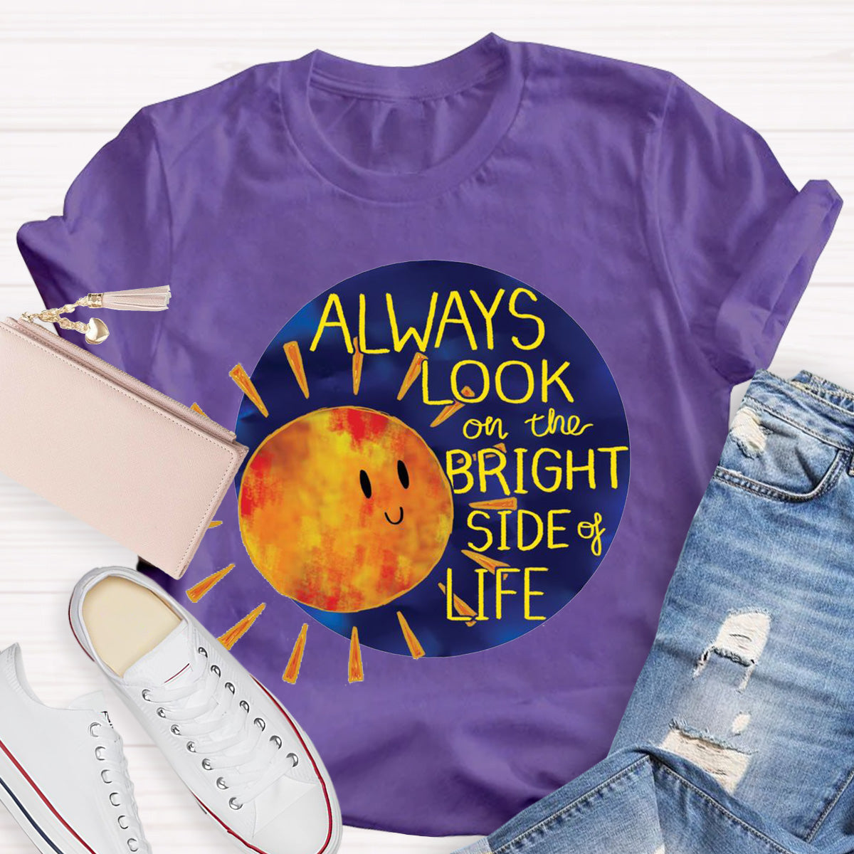 Always Look On The Bright Side Of Life Teacher T-Shirt