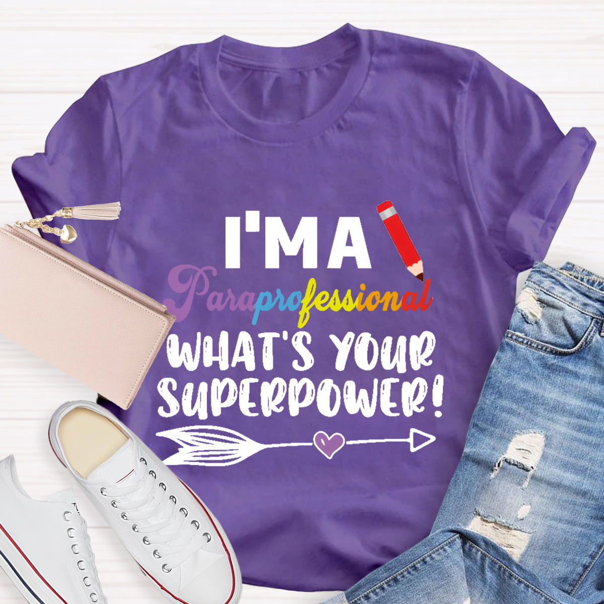 What's Your Superpower Teacher T-Shirt