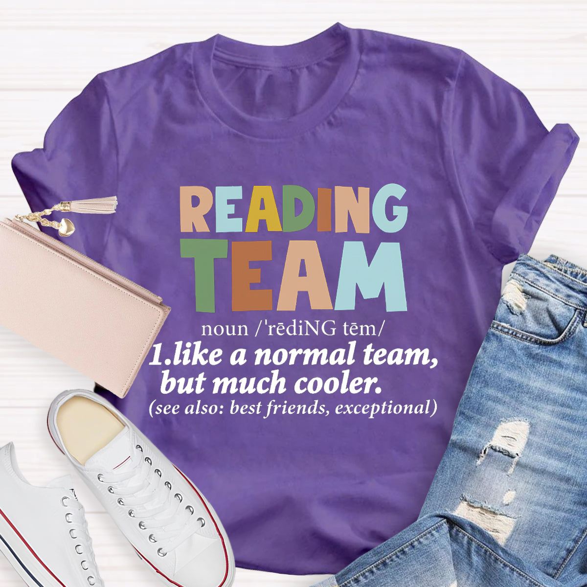Reading Team Like A Normal Team But Cooler T-Shirt