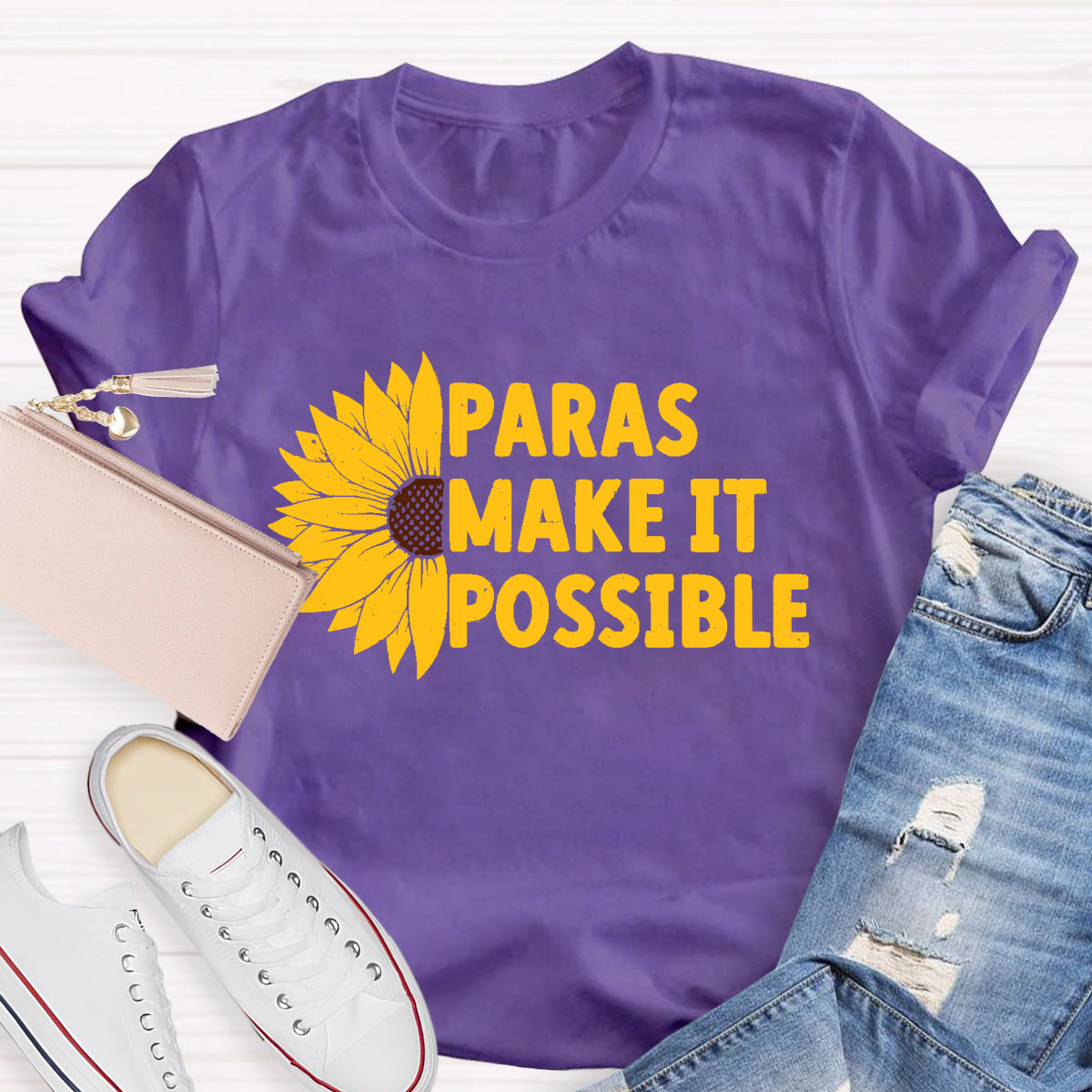 Paras Make It Possible Teacher T-Shirt