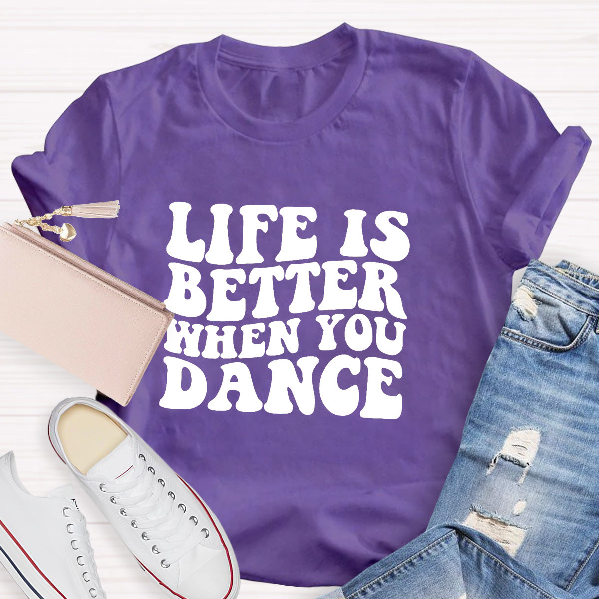 Life Is Better When You Dance Teacher T-Shirt