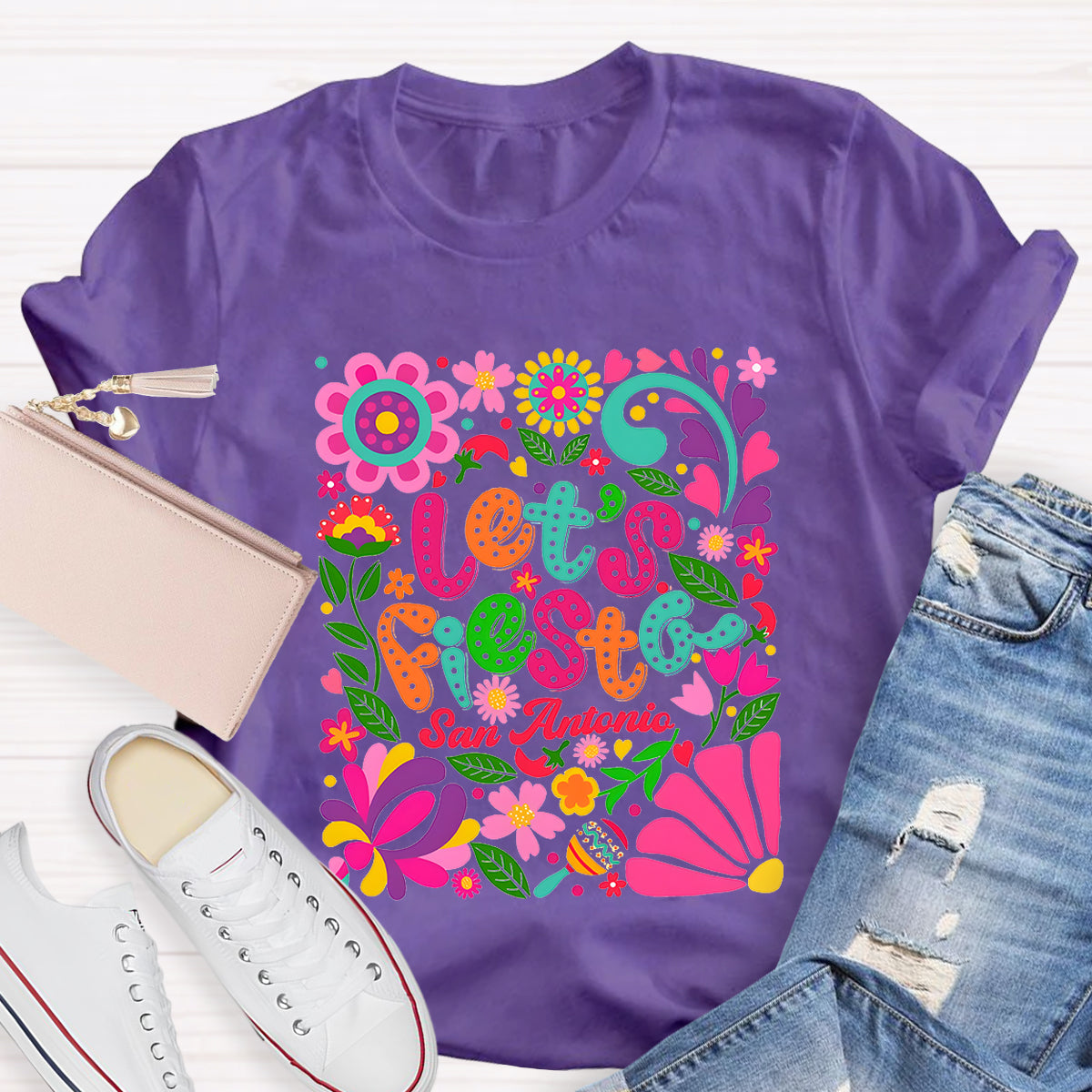 Let's Fiesta Teacher T-Shirt