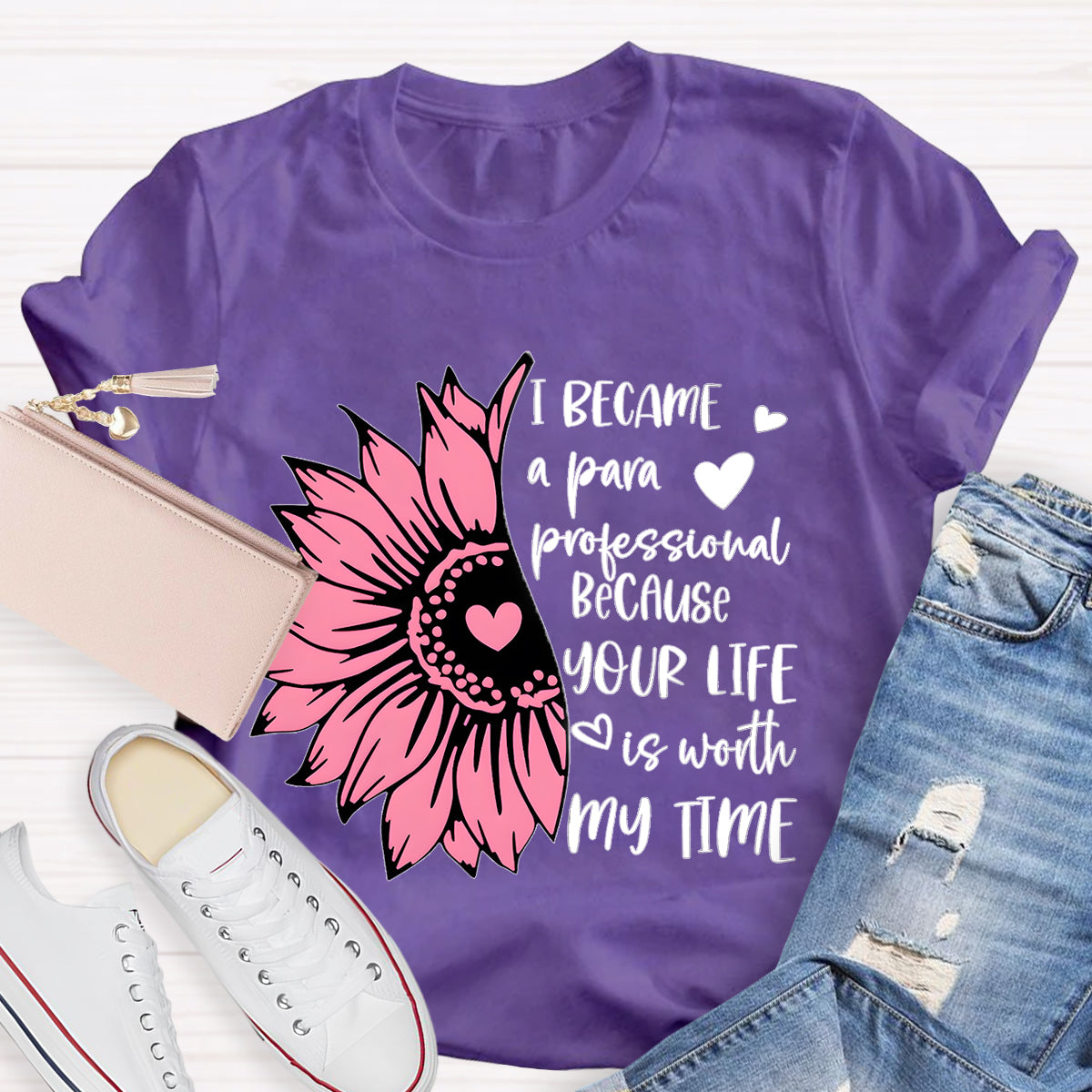 I Became A Para Teacher T-Shirt