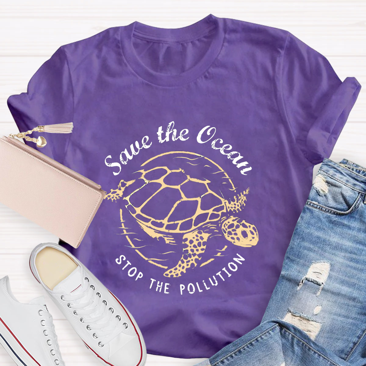 Save The Ocean Stop The Pollution T-Shirt