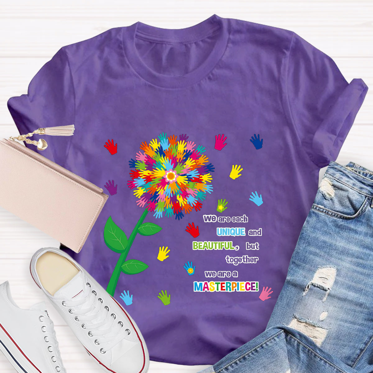 We Are Each Unique And Beautiful T-Shirt
