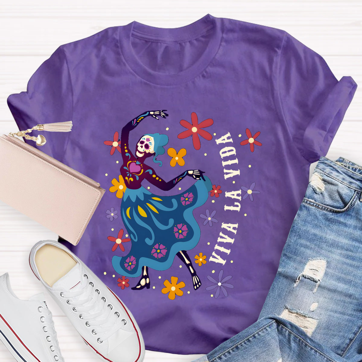 Viva La Vida Spanish Teacher T-Shirt