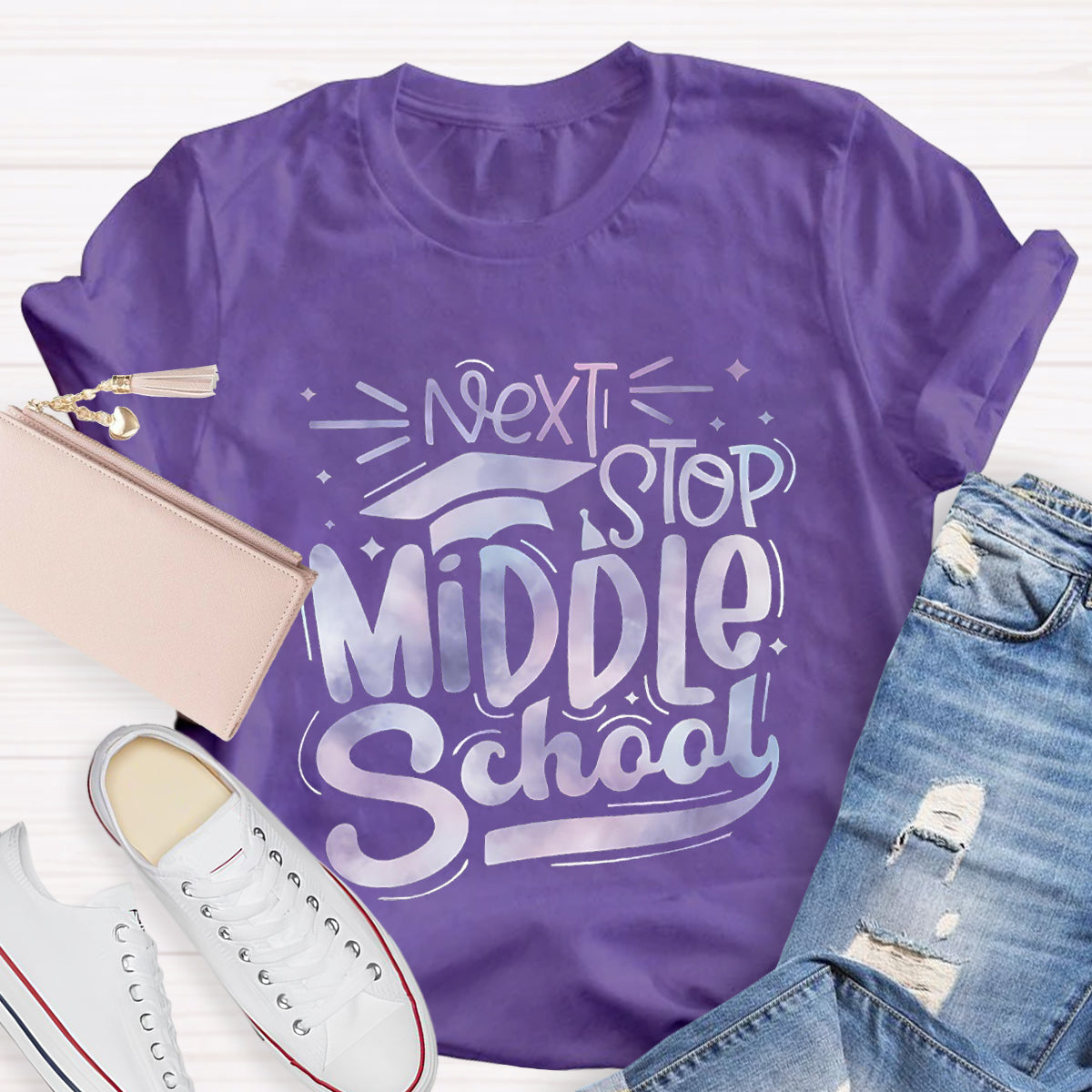 Next Stop Middle School Teacher T-Shirt