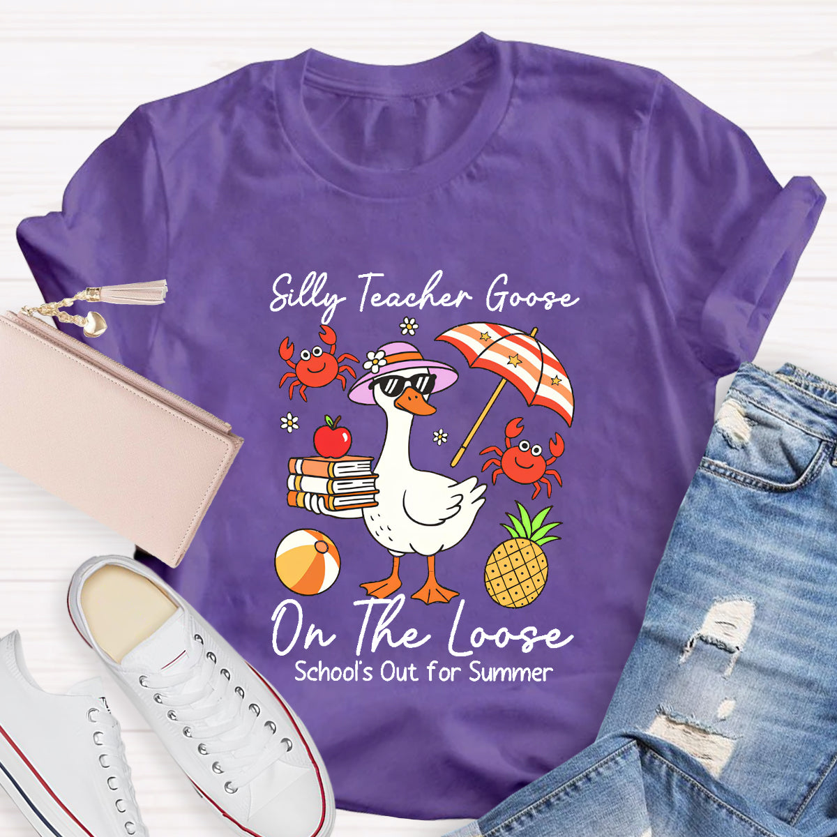 Teacher On The Loose School's Out For Summer T-Shirt