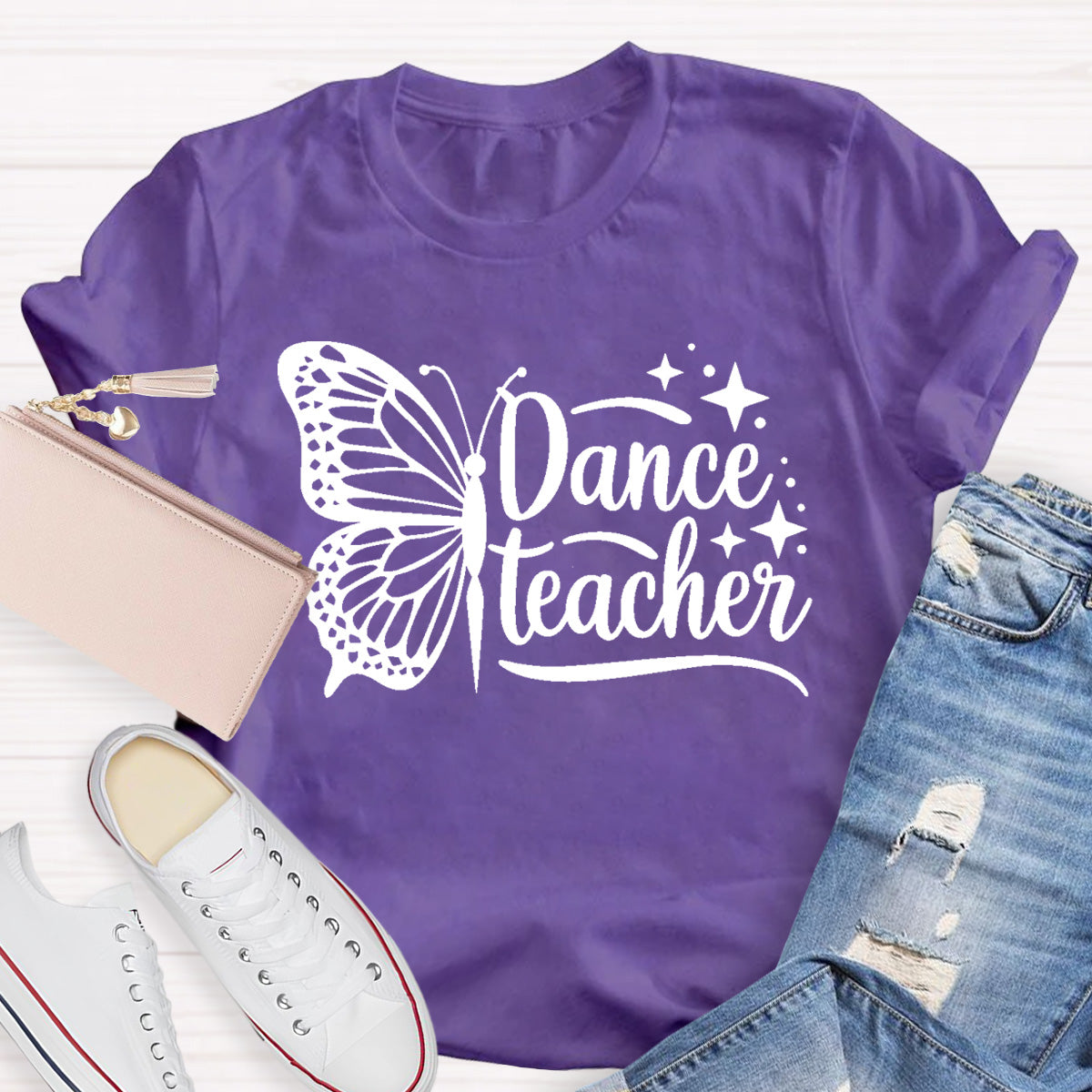Dance Teacher Butterfly Teacher T-Shirt